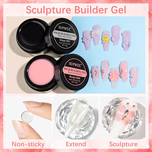 SUPWEE Solid Builder Gel for Nail Art