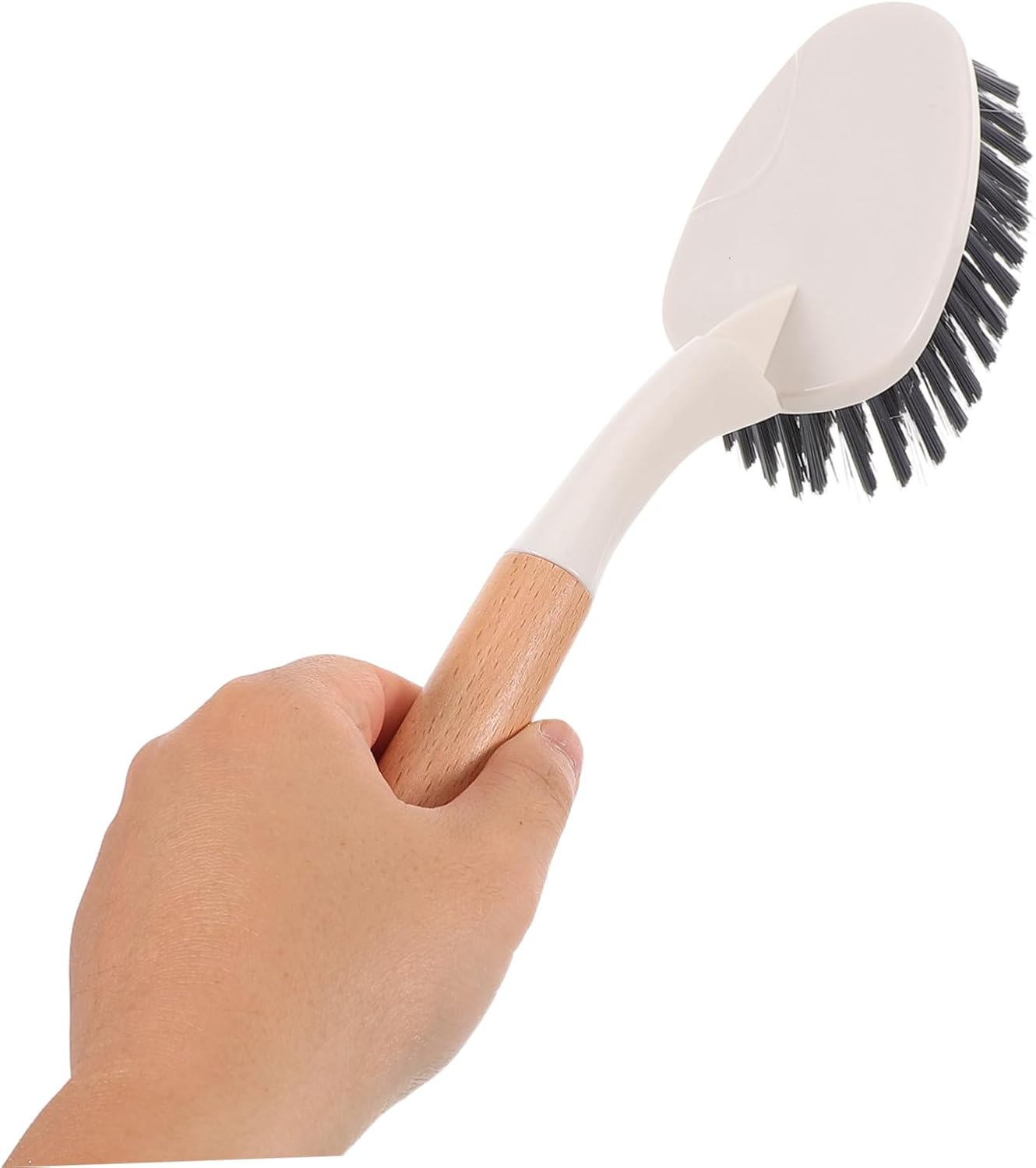 Didiseaon Heavy Duty Tile Grout Scrub Brush with Long Handle