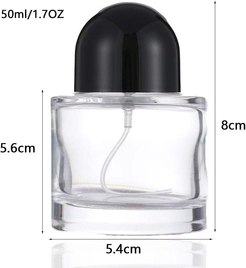 Enslz 50ML Cosmetic Spray Bottle Black