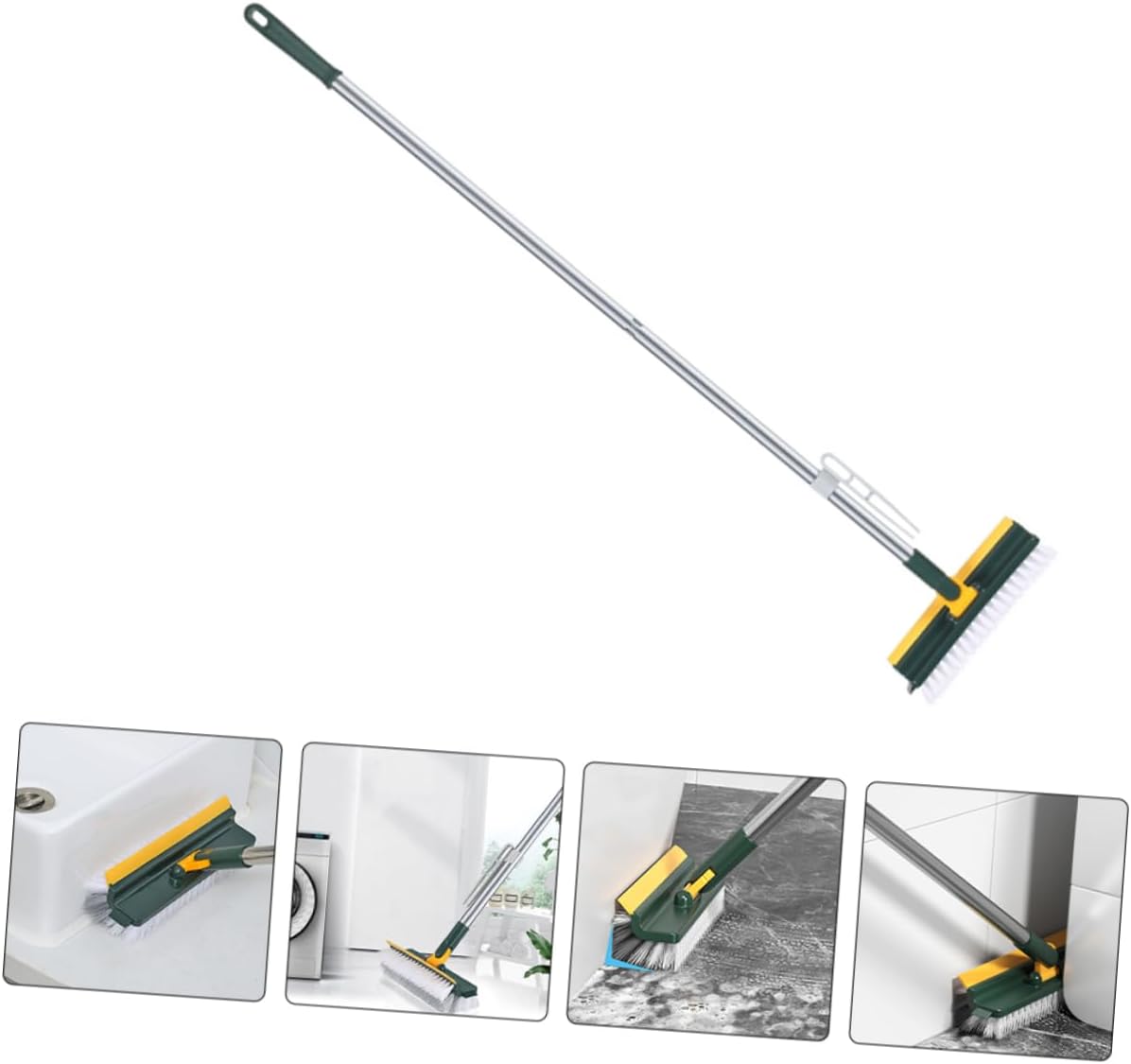 BESTYASH Long Handle Cleaning Brush for Bathroom Floor and Shower