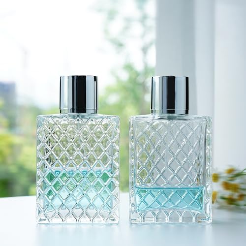 YU FENG 2 Pack Refillable Glass Spray Bottles