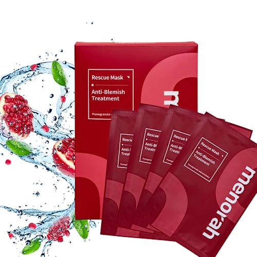 Menorah Anti Blemish Treatment Sheet Masks 4 Pack