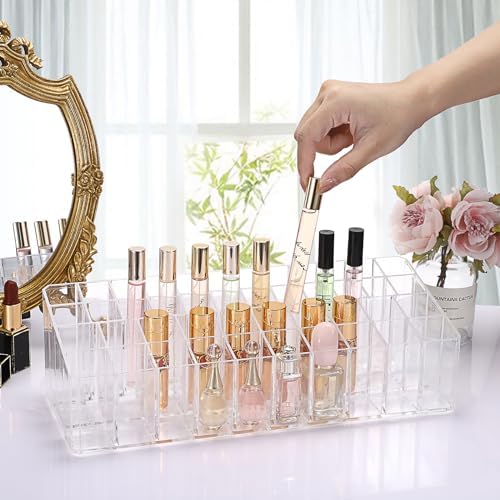ELLDOO Rollerball Perfume Organizer with 44 Spaces