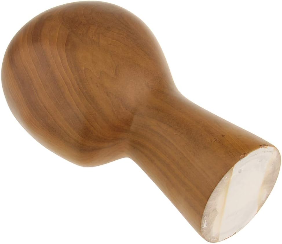 Abstract GFRP Wooden Mannequin Head Display Stand
