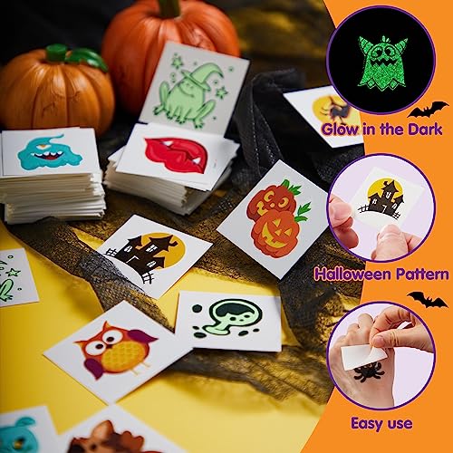 JOYIN 300 Halloween Tattoos for Kids