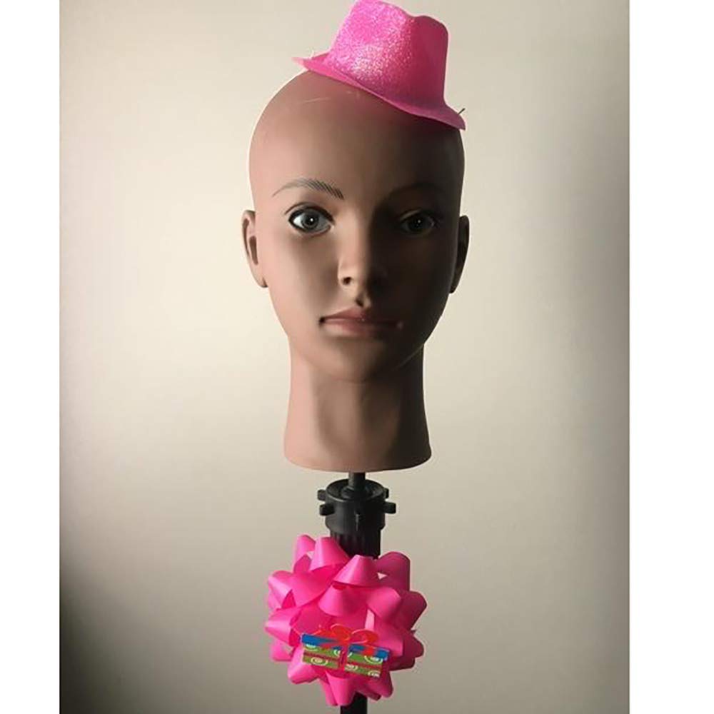 Hedume Afro Mannequin Head with Clamp Holder