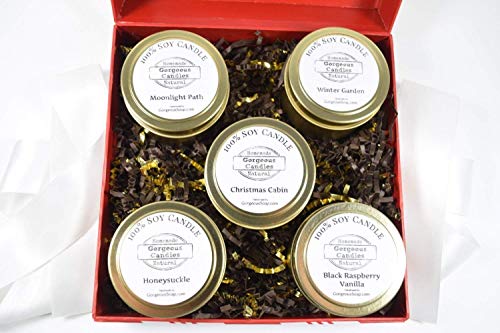 Handmade Soy Candles Gift Box Set