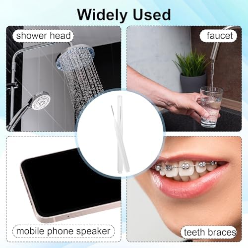 70 PCS Shower Head Cleaning Brush Set with 10 Nozzle Uncloggers