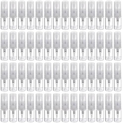200 PCS Clear Glass Spray Bottles Refillable and Portable