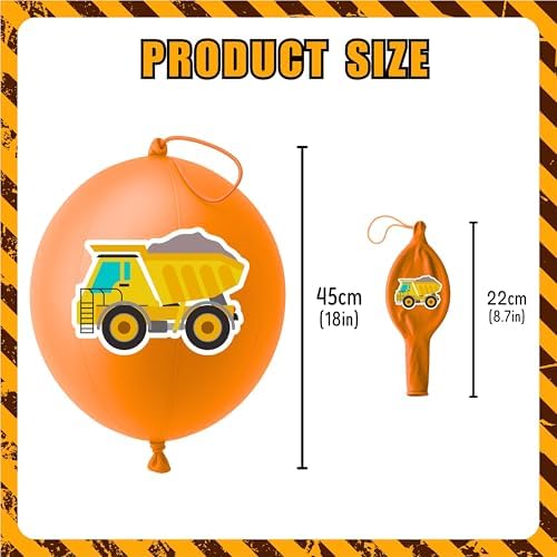 72 Piece Construction Party Favors Combo