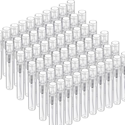 Fandamei 60PCS 5ml Mini Spray Bottles Empty