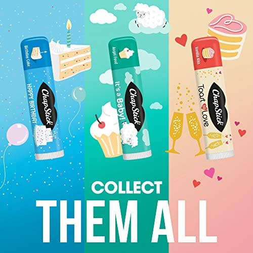 ChapStick Party Favor Lip Balm Gift Pack 10 Sticks Cream White