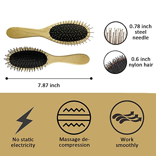 Amirce Wig Brush Set for Synthetic Hair