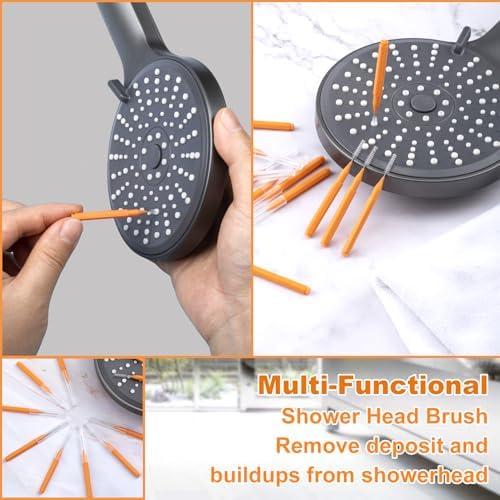 15pcs Shower Head Cleaning Picks with Anti-Clogging Brush