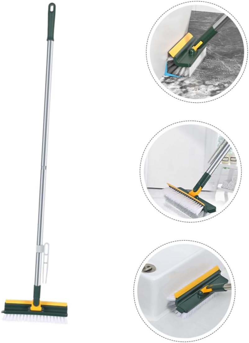 BESTYASH Long Handle Cleaning Brush for Bathroom Floor and Shower