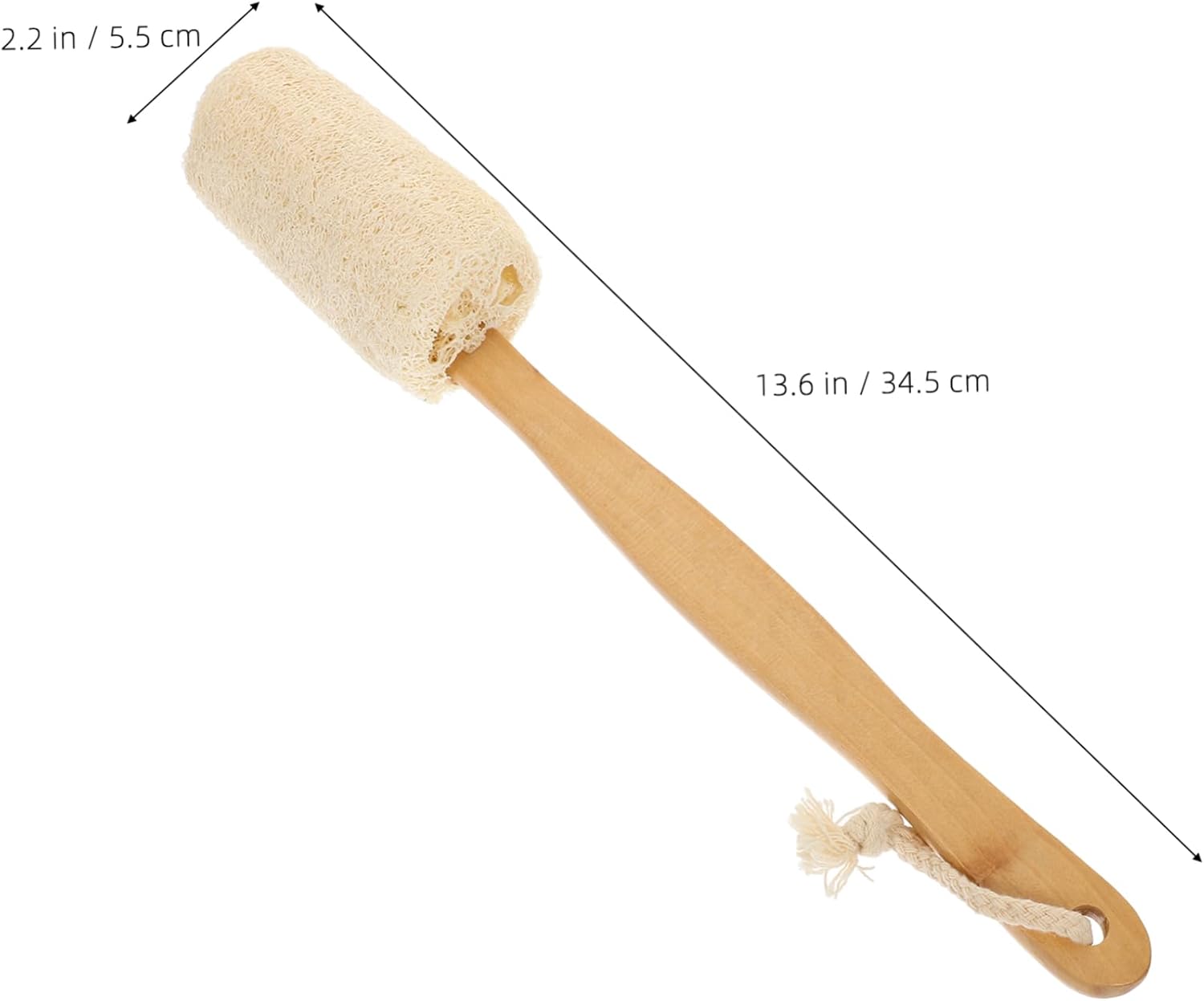 Ergonomic Long Handle Back Scrubber for Shower 1