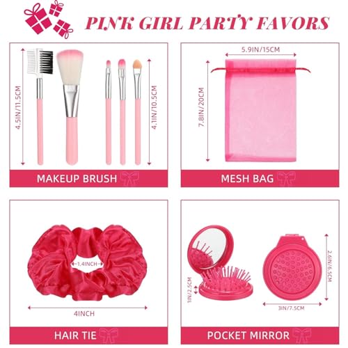 Pink Girl Party Favor Makeup Set 48 Pcs