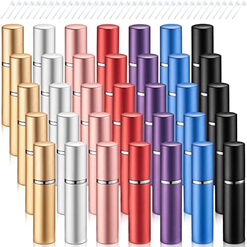 35 Pcs Refillable Perfume Atomizer Bottles with Pump for Travel