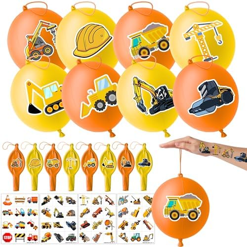72 Piece Construction Party Favors Combo