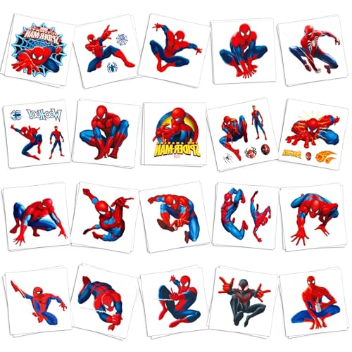 Cute Spider Temporary Tattoos for Kids and Adults