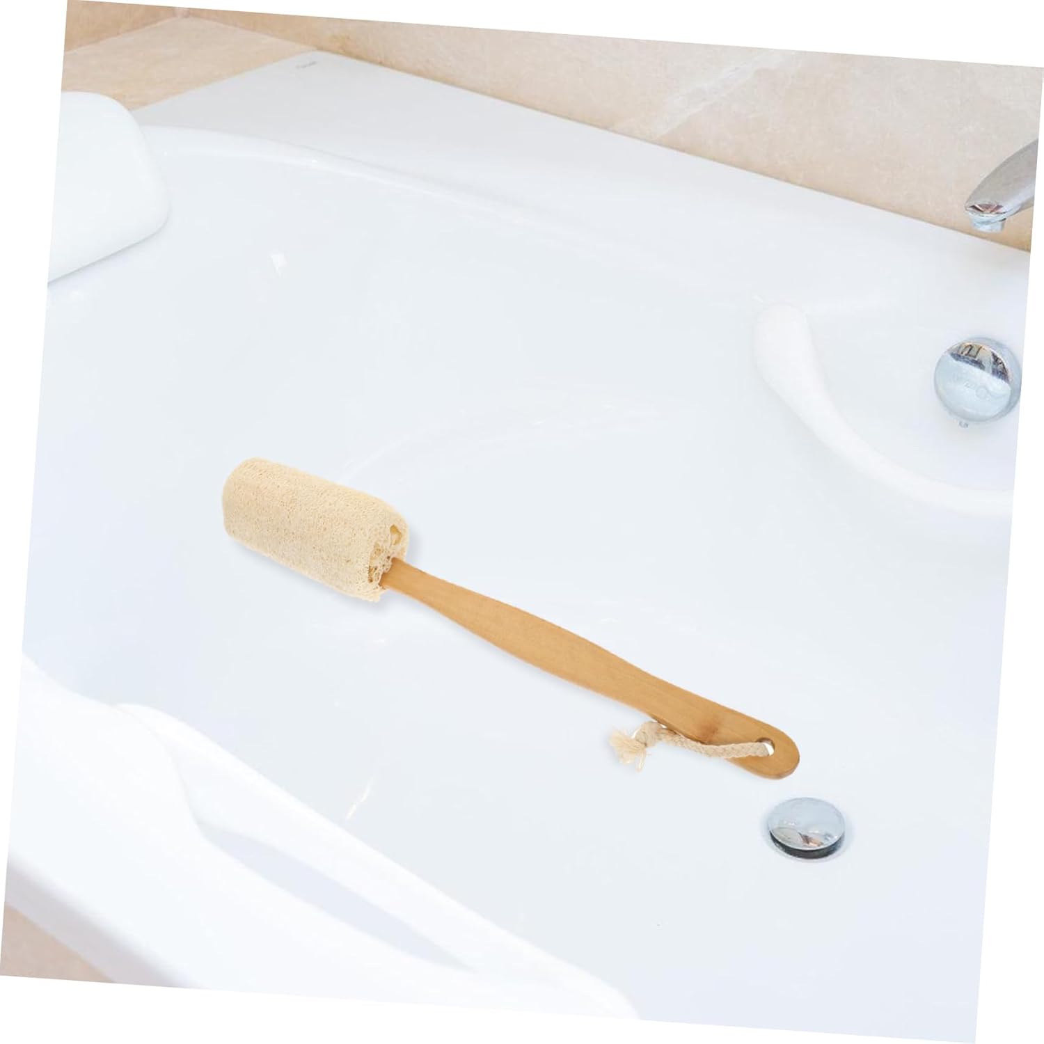 Ergonomic Long Handle Back Scrubber for Shower 1
