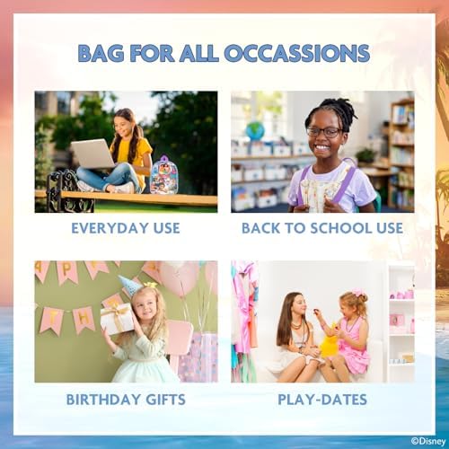 Townley Girl Disney Moana 2 Makeup Filled Backpack Set