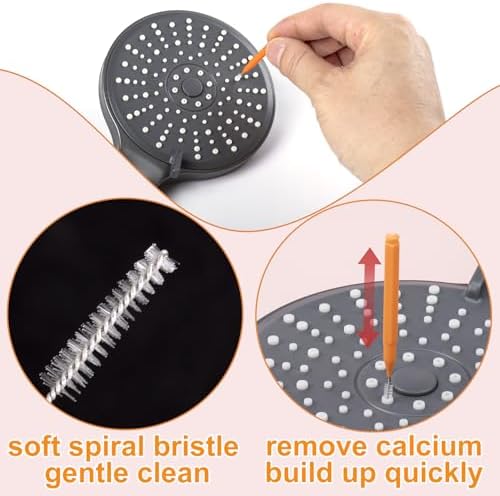 15pcs Shower Head Cleaning Picks with Anti-Clogging Brush