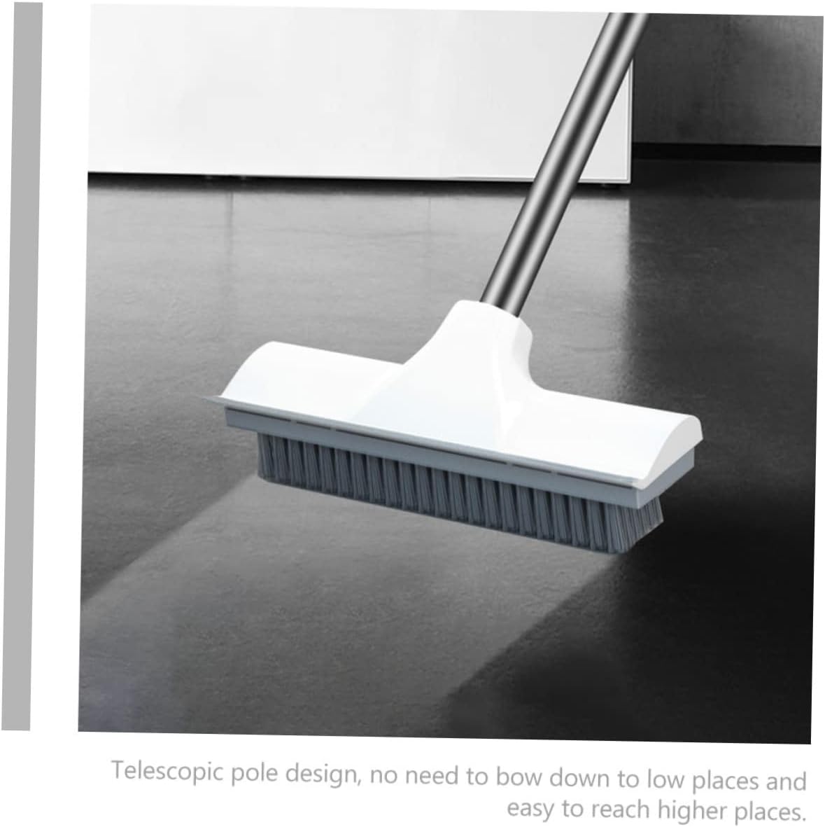 Long Handle Scrubbing Brush for Bathroom Floor Cleaning