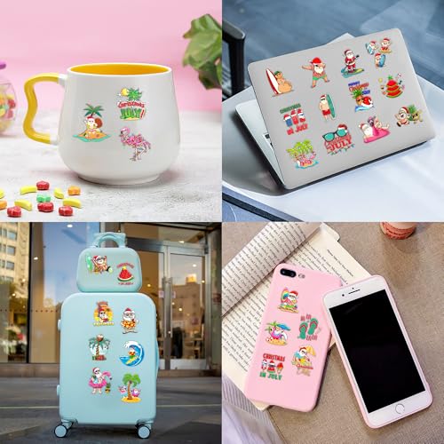 100PCS Hawaiian Christmas Temporary Tattoos for Boys Girls Kids