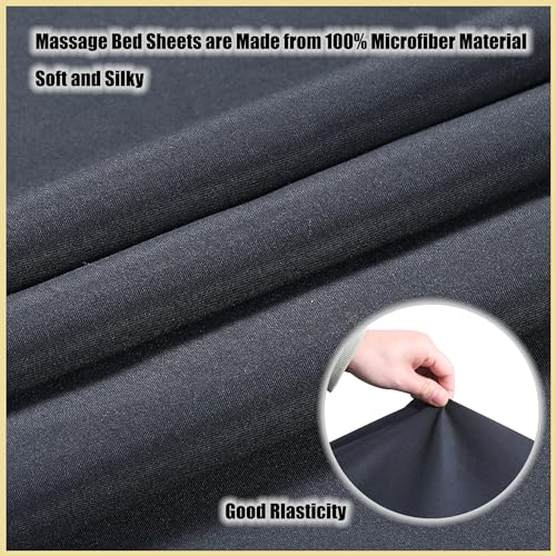 GASIYU 4 Sets Microfiber Massage Table Linens