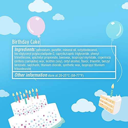 ChapStick Birthday Lip Balm Gift Pack 10 Sticks