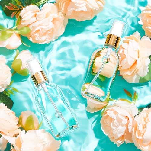 20 Pcs Clear Refillable Spray Bottles for Perfume and Travel
