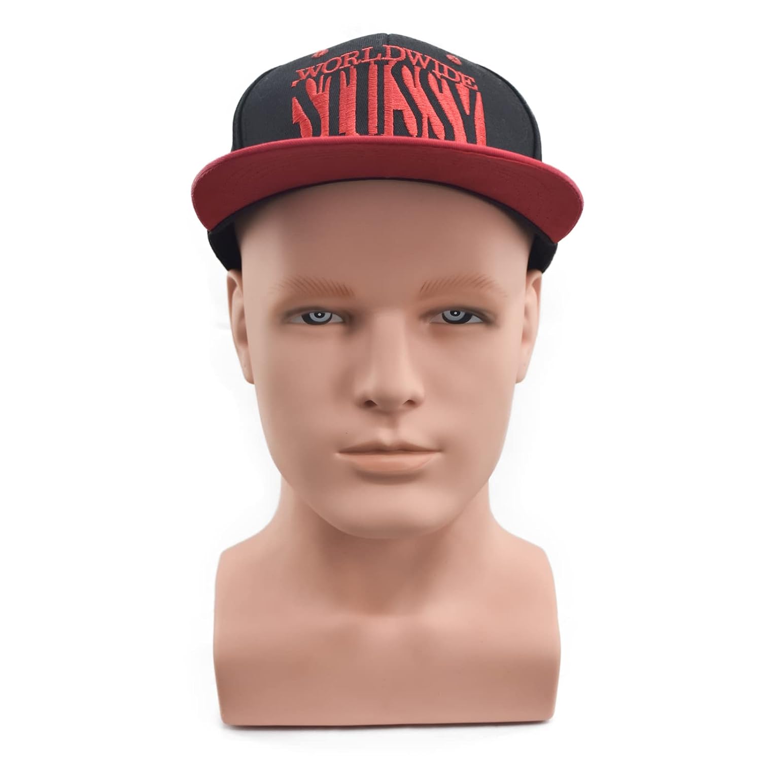 FanLin Male Mannequin Head for Wig and Accessory Display