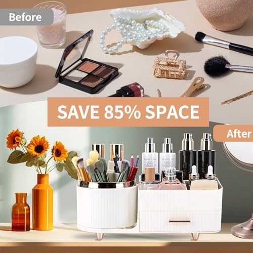 Molutsody Makeup Organizer for Vanity