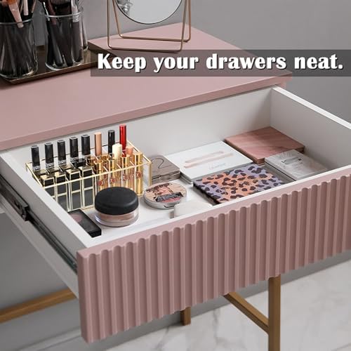 ELLDOO Rollerball Perfume Organizer 24 Acrylic Storage Case