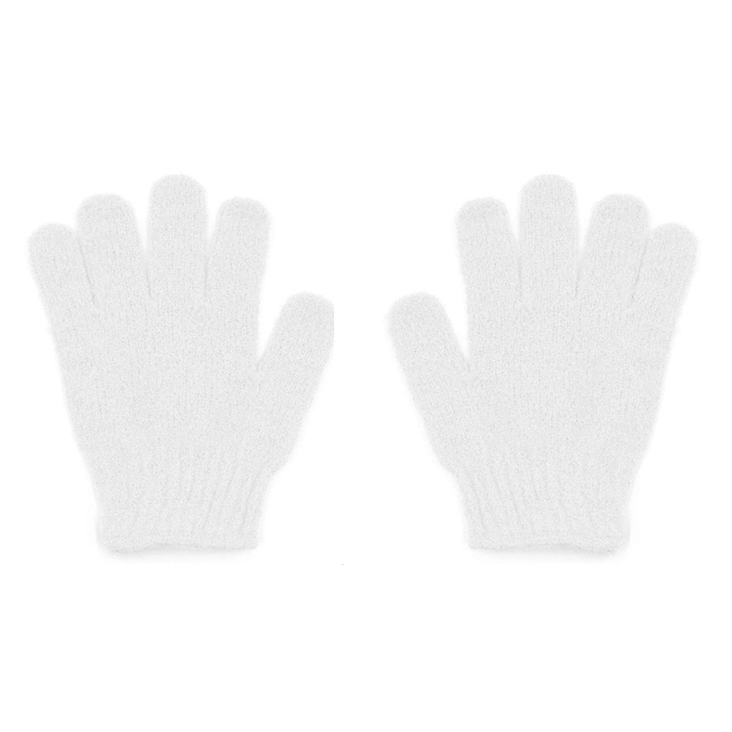 Five Fingers Bathing Gloves for Scrubbing and Cleansing