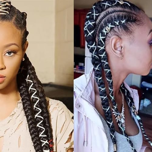5 Meter Stretchable Hair Strings for Braids and Dreadlocks