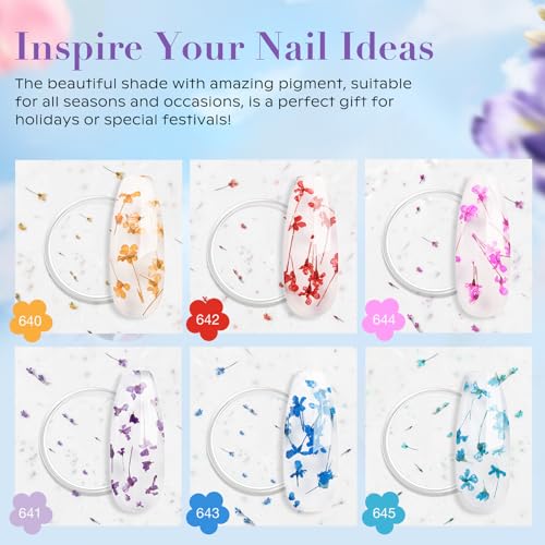 AZUREBEAUTY Dip Powder Nail Art Set 6 Colors