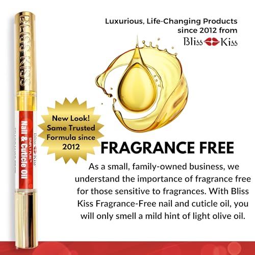 Bliss Kiss Nail Oil Cuticle Pen with Vitamin E and Jojoba