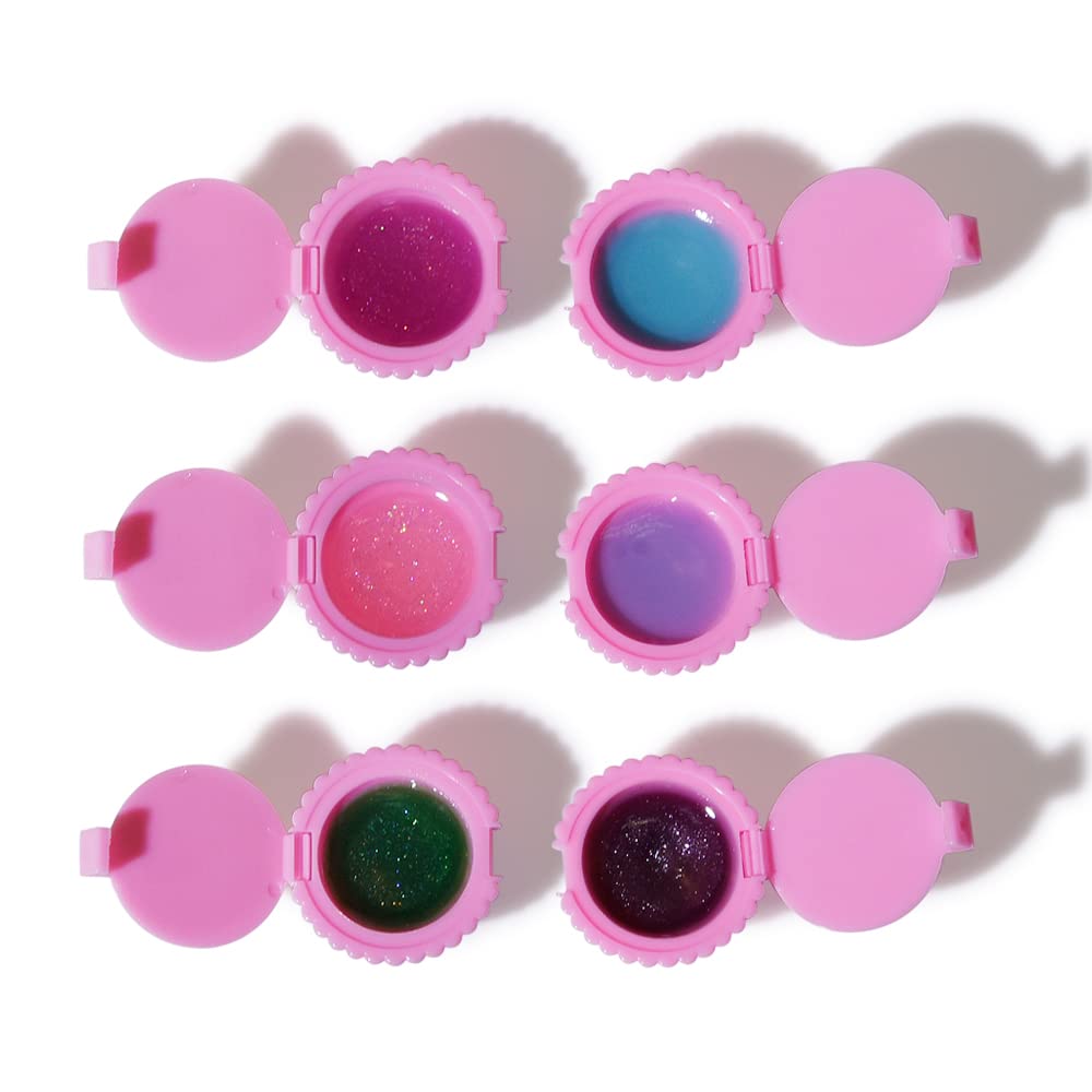 12 Pcs Cupcake Shaped Lip Gloss for Girls