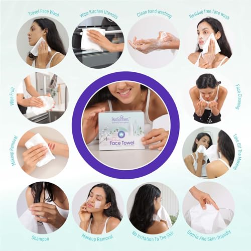 Luxuriously Soft Disposable Face Towel 12 x 10