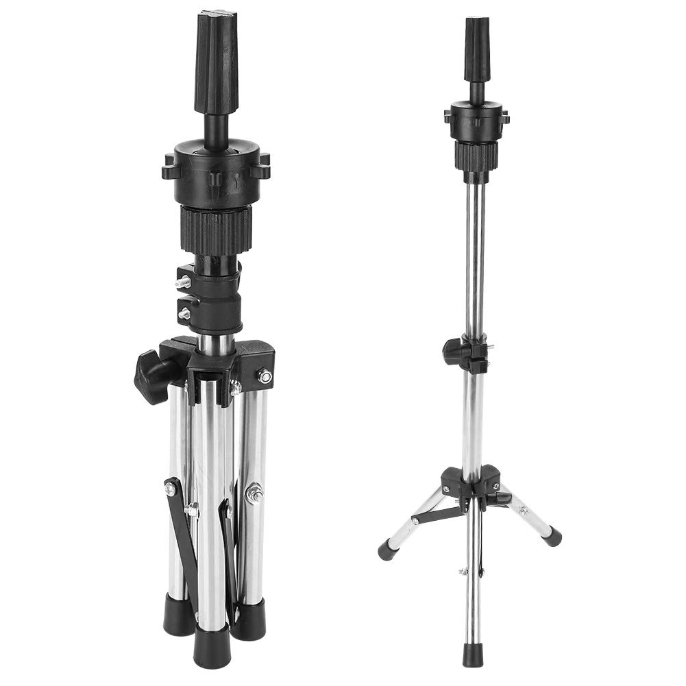 Professional Hair Practice Mannequin Head with Adjustable Tripod Stand