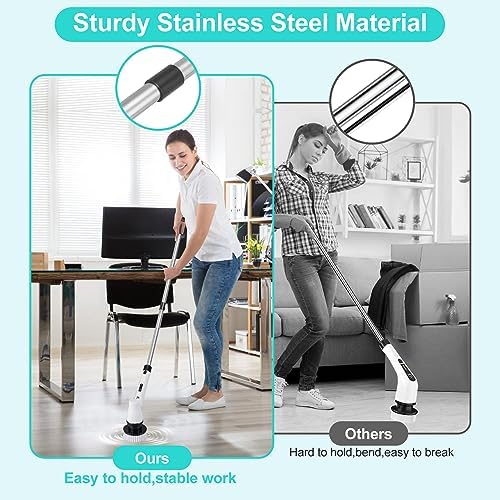 ShengchaoING Electric Spin Scrubber Cordless