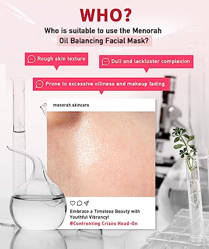 Menorah Anti Blemish Treatment Sheet Masks 4 Pack