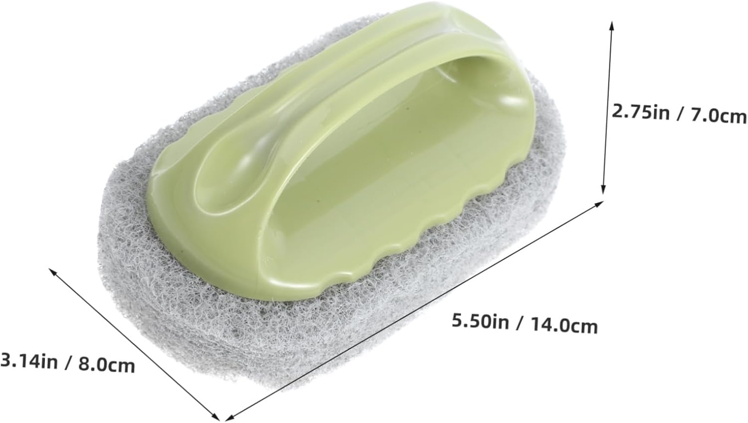 Cabilock Non-Scratch Cleaning Brush with Handle