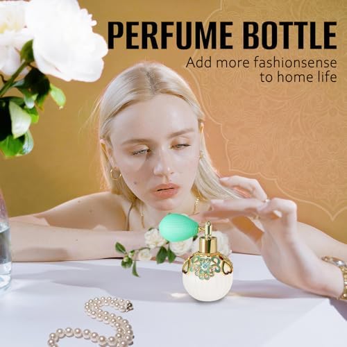 Small Vintage Perfume Bottle 50ml Refillable Atomizer