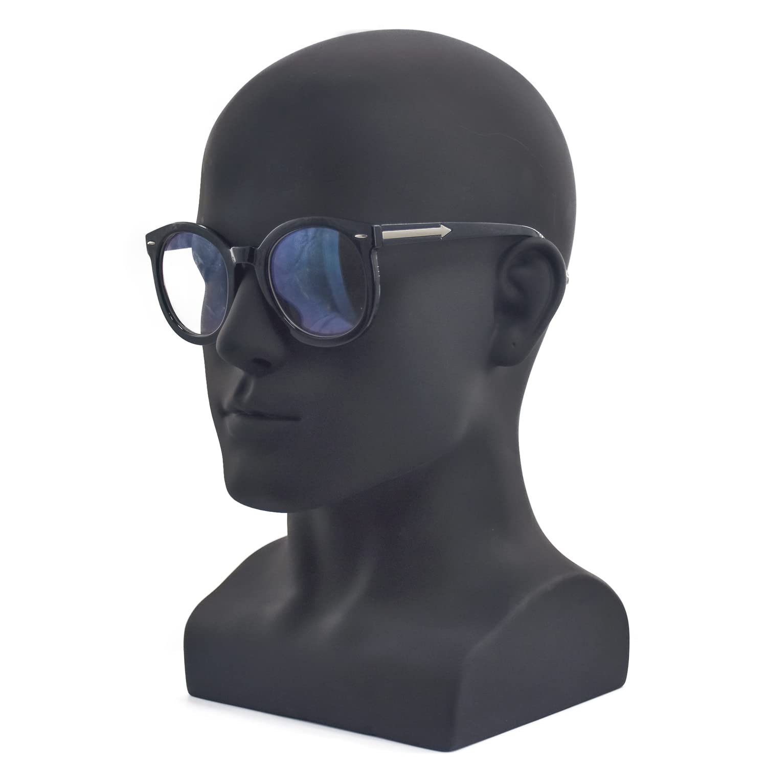 FanLin Male Mannequin Head for Wig and Hat Display