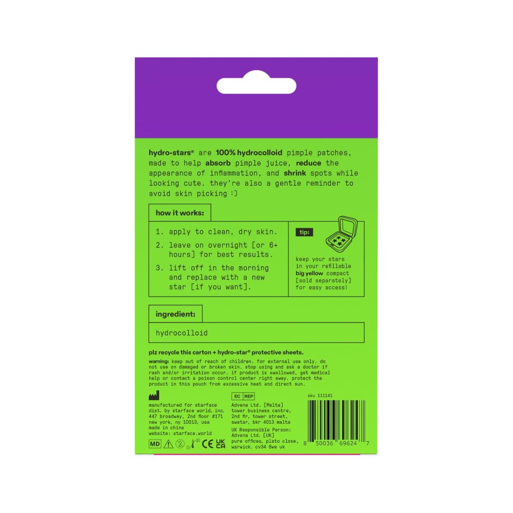 Starface Party Pack Hydro-Stars 96 Count