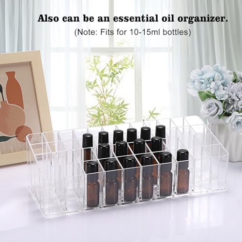 ELLDOO Rollerball Perfume Organizer with 44 Spaces