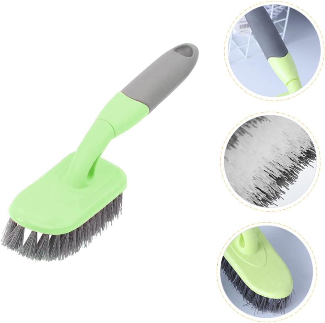 Ipetboom Handle Groove Cleaning Brush for Deep Cleaning and Tight Spaces